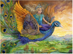 Josephine Wall - Peacock Princess  (2000 stukjes)